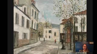 Barnes Takeout: Art Talk on Maurice Utrillo’s Street in Montmartre