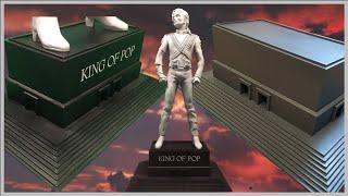 Michael Jackson History Statue-Base homemade