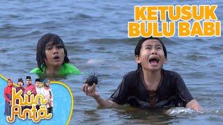 NGERII!!! Berenang Dilaut Sobri Terkena Bulu Babi - KUN ANTA