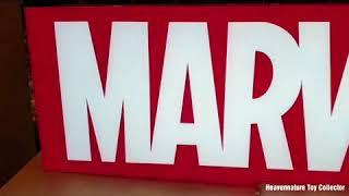 Hot Toys Marvel Light Box & Endgame Light Box Testing