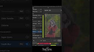 How to Create Depth Blur In Just a Click | Photoshop Tutorial | Photoshop 2022's New "Depth Blur"