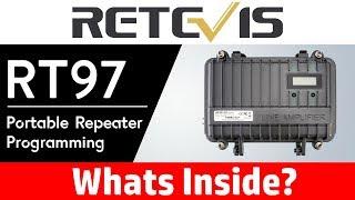 What's inside the Retevis RT97 Analog Repeater? Plus Programming!