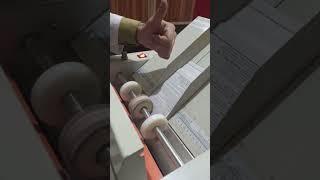 Leaflet manufacturer Pharma company| Paper flipping Machine l