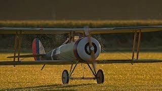 1/3 scale Nieuport 28 flights