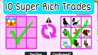 10 Super Rich Accepted Mega Trades In ADOPT ME