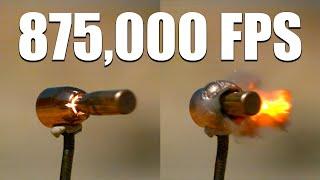 Can a Bullet Go Through Another Bullet? 875,000FPS - The Slow Mo Guys