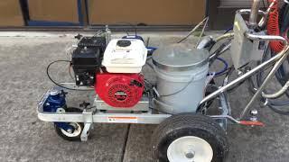 Graco Line Lazer II GMax 5900 Airless Paint Striper Sprayer Honda Gas 5.5 hp