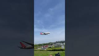 Air India 787 landing at London Heathrow!