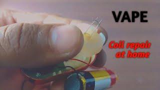 I get vape repair coil full information #vape #smoke #hookah...#shortvideo #new #vape #repair #home