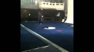 @uriahshelton [http://twitvid.com/K7XQV - Back to wushu....]