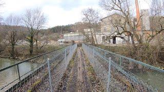  Abandoned Paper factory siding in Zwingen († 2004)