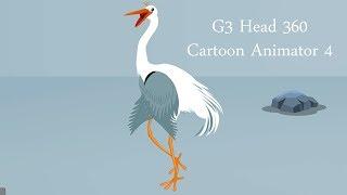 What a lovely Crane best for Story Cartoon Animator 4