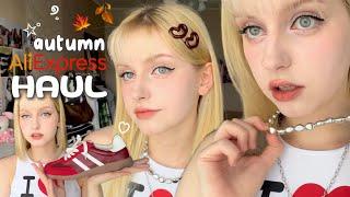 (eng) РАСПАКОВКА с Ali Express на осень | как создать идеальный образ? + outfit to see BLITZERS