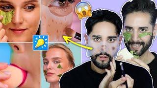 Debunking STUPID 5 Minute Crafts Makeup + Skincare Hacks   The Welsh Twins