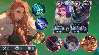 Buff Hilda Hyper Carry Build and Emblem 2024  Mobile Legends