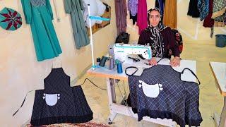 "The art of sewing and motherhood: Fatima's life and the art of sewing to take care of the family"