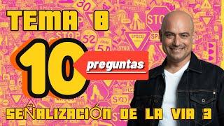 ️ SEÑALIZACIÓN DE LA VÍA 3 TEST TEMÁTICOS para APROBAR tu examen TEÓRICO de CONDUCIR!! #testdgt