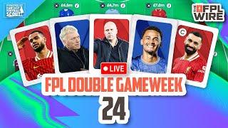 FPL Double Gameweek 24 Pod | The FPL Wire | Fantasy Premier League Tips 2024/25