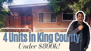 Investment Property Tours | Renton, Wa 4-Plex