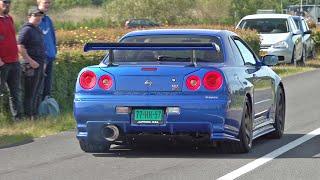 820HP Nissan Skyline R34 GTR V-Spec 2.7L JUN stroker - BRUTAL SOUNDS!