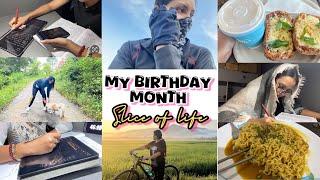 Slice of life Manipur birthday gifts  library study  morning walk cycling & lots of maggie