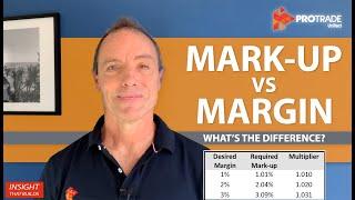 Mark-Up vs Margin - What's the Difference?