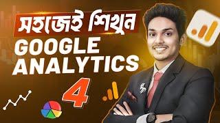 সহজ ভাষায় Google Analytics 4 (GA4) Bangla Tutorial | Google Analytics Setup WordPress 2024