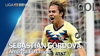 Gol de S. Córdova | América 1 - 0 Guadalajara | Liga BBVA MX - Apertura 2019  - Jornada 12