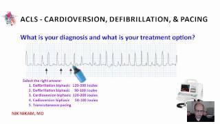 Pacemakers | ACLS | CARDIOVERSION | DEFIBRILLATION Dr. Nik Nikam