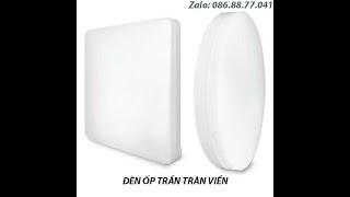 Đèn led ốp trần tràn viền | Đèn ốp trần ban công | Đèn ốp trần trang trí