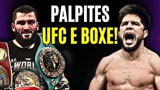 UFC E BOXE: PALPITES PARA AS LUTAS DE SÁBADO