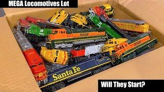 MEGA Vintage Athearn Locomotive Collection - Let's See What Runs!