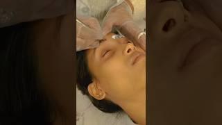 nanoblading,semi permanent makeup for the eyebrows # shorts # nanoblading # microblading ......