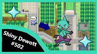 (Live) Shiny Dewott (From Oshawott) after 8,142 Soft Resets! Unova Shiny Living Dex #502