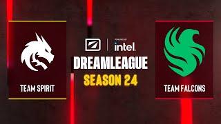 Dota2 - Team Spirit vs Team Falcons - DreamLeague Season 24 - Group Stage 2