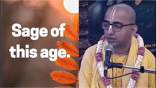 HG Prem Kishor Prabhu lecture on Sage of this age.