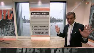 Stephen A. gives Mad Dog CREDIT for his 'FABULOUS' A-List of WORST SPORTS FRANCHISES  | First Take