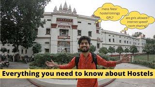 IIT BHU HOSTEL FACILITIES | Detailed Room Tour , Mess Food , Internet , Canteen, Hostel Culture |