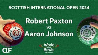 Scottish International Open 2024 -  Robert Paxton vs Aaron Johnson - Day 2 Match 4