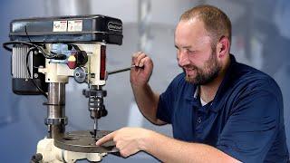 EASY Drill Press Mod I Should Have Done Years Ago