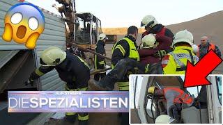 BAGGERFAHRER rast in einen Container mit Menschen‍️ Hat er GESCHLAFEN?​| Die Spezialisten | SAT.1