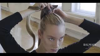 BalmainHair RTW CatwalkPonytail DIY