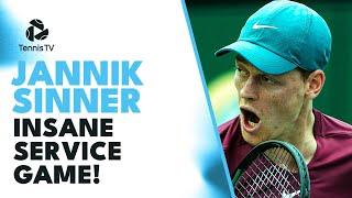 Jannik Sinner INSANE Service Game vs Fritz | Indian Wells 2023 Highlights