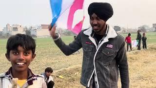 Kite flying  With Friends | PatangBaazi  | flying kite 🪁 | Brown Kids