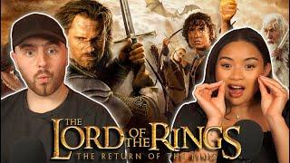 GIRLFRIEND FINALLY WATCHES *The Lord Of The Rings: Return of the King* (Extended Edition) -REACTION!