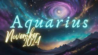 **AQUARIUS** Your current and the past collide...//NOVEMBER 2024//