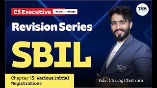 SBIL Chap 17 Law of Industrial relations | Revision Lec 1 | CS Executive SBIL | Adv Chirag Chotrani