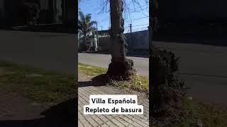 Cada 24hs se forma un nuevo basural en el Villa Española real y POSTA #lapostaredesuy