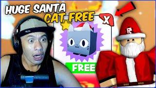 NEW RARE *HUGE SANTA CAT* in ROBLOX PET SIMULATOR X