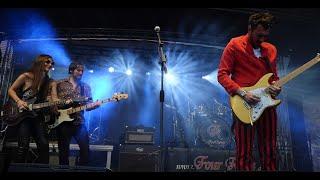 The Krissy Matthews Band feat. Katie Henry, 'I'm a ram', Taucha, Schloßhof - 'Rocknacht', 15.07.2023